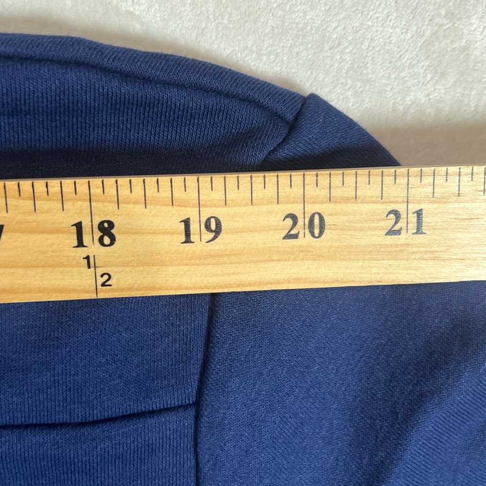 NWT Men’s Large Vineyard Vines Navy Blue Quarter-Zip Sweater - Picture 8 of 9